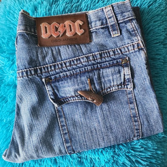 DSQUARED2 Other - DSQUARED2 - AUTHENTIC BUTTON-FLY D2 STRAIGHT LEG JEANS